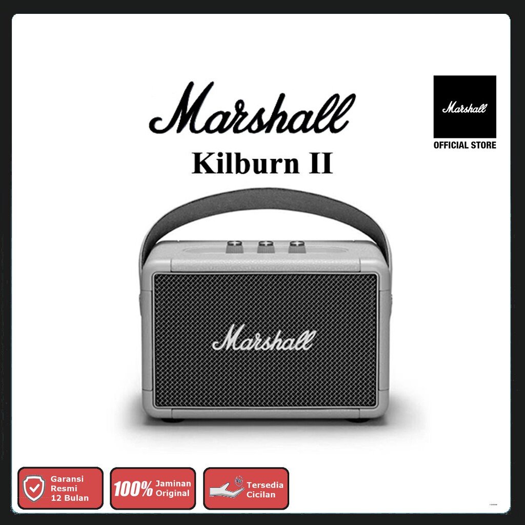 [Spot]Marshall ลำโพงบลูทูธ - Marshall Kilburn II-Black