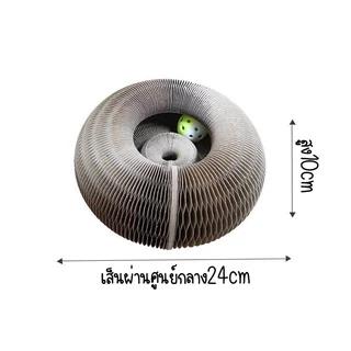 ของเล่นแมว กระดาษลับเล็บแมว กระดาษลับเล็บกลม