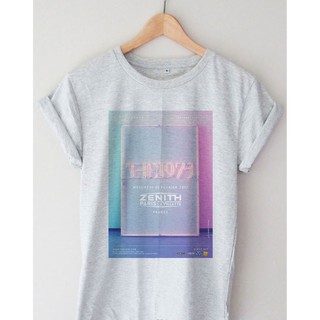 เสื้อยืดสีขาวเสื้อวง The 1975 T-shirtS-4XL