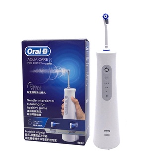 Oral B เครื่องฉีดทำความสะอาดฟันไฟฟ้าสำหรับผู้ใหญ่ เครื่องฉีดทำความสะอาดฟันแบบพกพา Water Floss Washer MDH20 Oralby