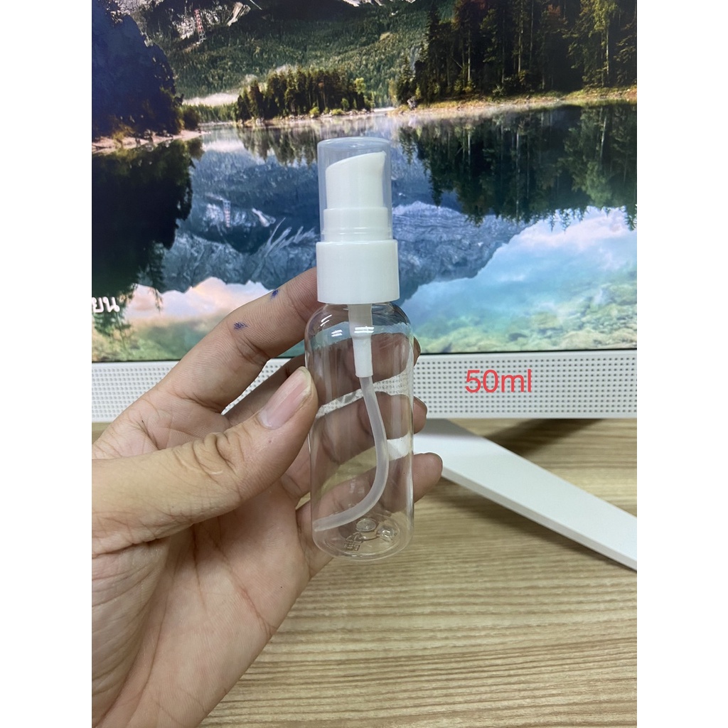 ขวดปั้ม 30/50/60/80/100/120/180/300/500ml ขวดปั้มขนาดพกพา รีฟิวง่าย สินค้าพร้อมส่งในไทย