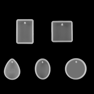 HANDMADE แม่พิมพ์ซิลิโคนขนาดเล็กสําหรับทําเครื่องประดับ 5 ชิ…