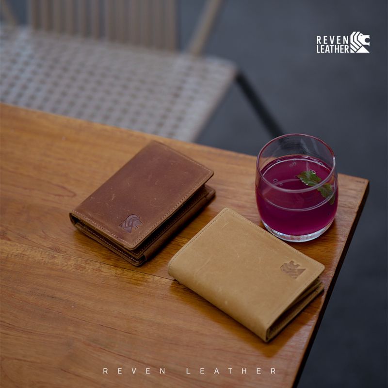 Reven LEATHER - Aslan Wallet กระเป๋าสตางค์ผู้ชายหนังแท้