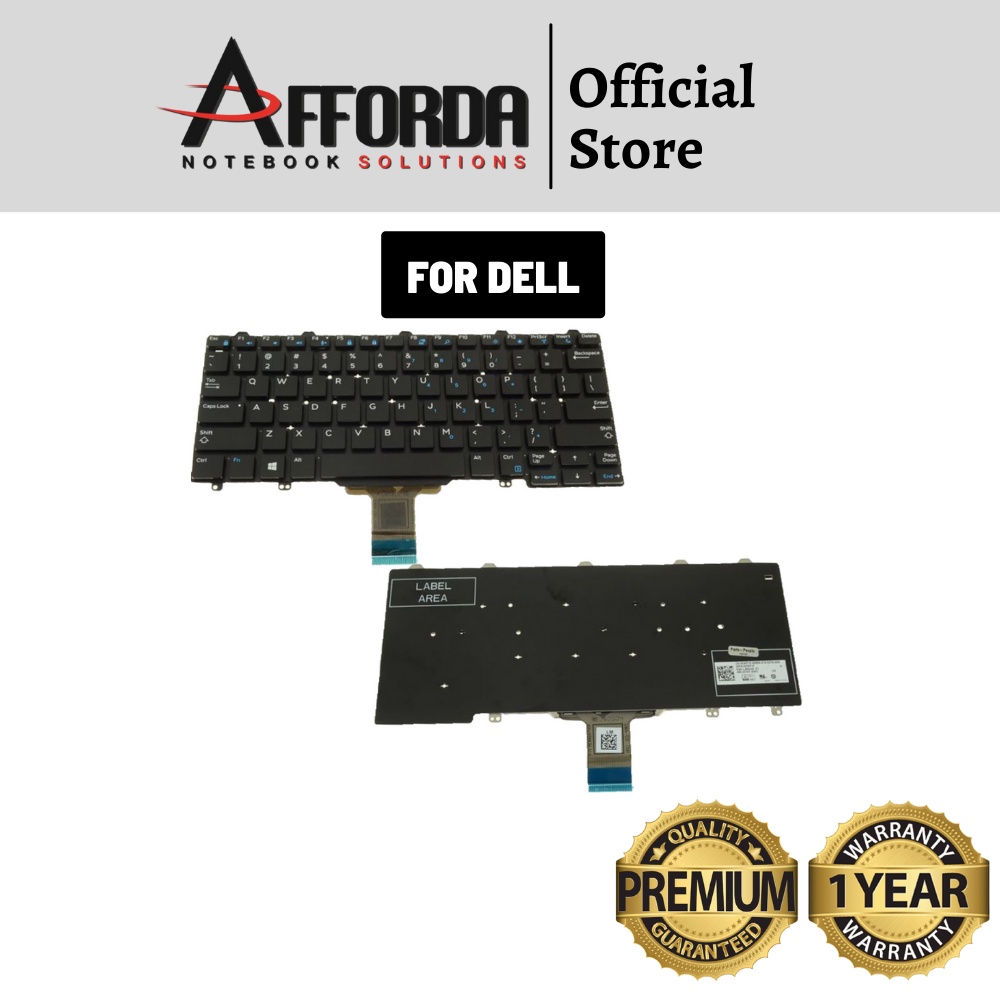 แป้นพิมพ์แล็ปท็อป DELL E7250 E5270