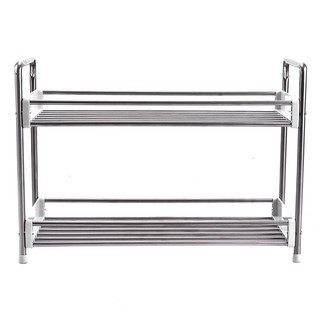 ชั้นวางสเตนเลส 2 ชั้น กว้าง HC/KECH HBS-02W  KITCHEN RACK STAINLESS 2 TIERS HC/KECH HBS-02W