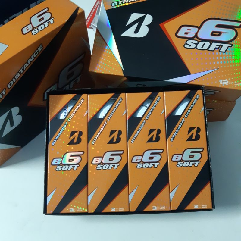 ลูกกอล์ฟ Bridgestone E6 Soft แพค 3 ลูก กอล์ฟ golf