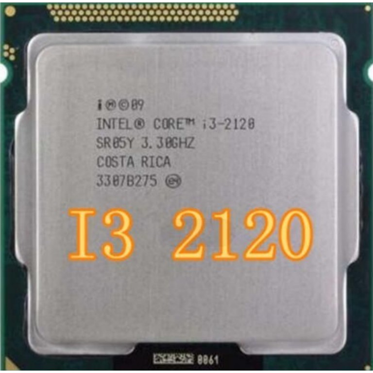 INTEL CPU CORE i3 2120 3.3GHZ 1155เข็ม 2 คอร์ มือสอง ถอดชิ้นส่วน