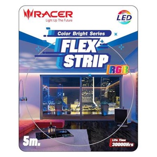 ชุดไฟเส้นแต่งห้อง ชุดหลอด LED พร้อมรีโมท RACER STRIP 35 วัตต์ 5 ม. RGB LED STRIP พร้อมส่ง NEW 100 %