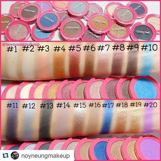 ใหม่ ❗แท้💯 อายแชโด้ ติดทน กันน้ำ กันเหงื่อ  Seconds Fall In Love Eyeshadow 2g Cathy Doll  (มีแค่ที่ลงจ้า )