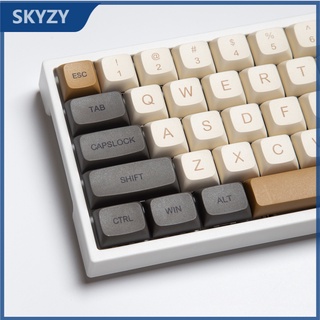 Shimmer Keycap XDA Profile ยอดนิยม Retro Keycap PBT Dye เชิงกล คีย์บอร์ด Keycap 125 คีย์