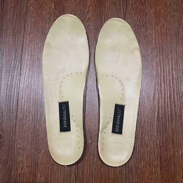 [สินค้ามือสอง] Minimalist แผ่นพื้นรองเท้า Insole มีซัพพอร์ตอุ้งเท้า (รองเท้ารุ่น Audrey, Katy) Size 38