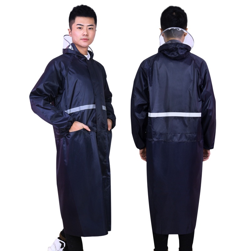 ชุดกันฝน rain jackets เสื้อคลุมกันฝน มีแถบสะท้อนแสง Rain Suit ขับมอเตอร์ไซค์ ผ้าแข็งแรง