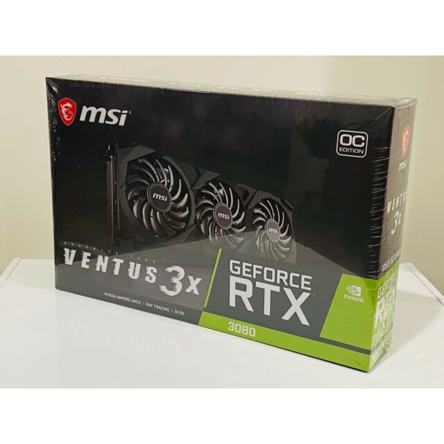 MSI GeForce RTX 3080 VENTUS 3X OC 10GB GDDR6X | Shopee Thailand