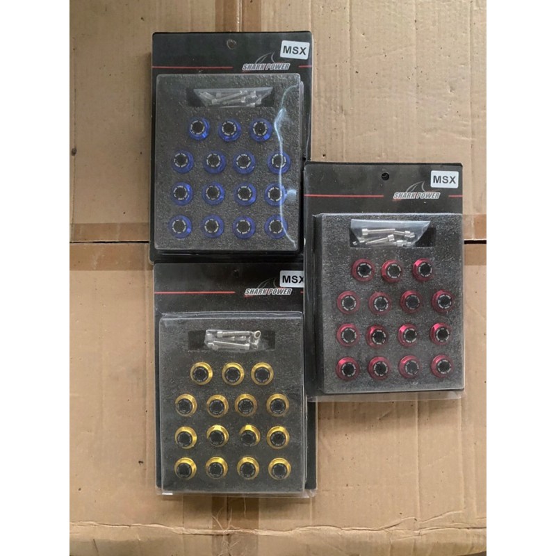 SALE แหวนรองน็อตมิเนียม MSX125 (15ชิ้น)มีของพร้อมส่ง