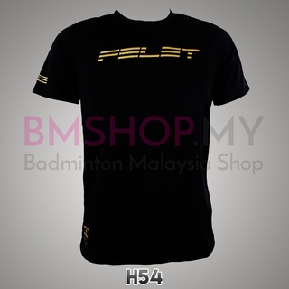 Felet เสื้อคอกลม H54 (สีดํา)