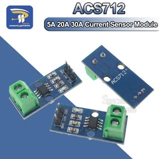  โมดูลเซนเซอร์ตรวจจับกระแสไฟ 5A 20A 30A ACS712 สําหรับ Arduino AC DC