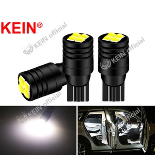 Kein T10 Led W5W 168 194 หลอดไฟ Led ที่จอดรถโดมโคมไฟภายในรถสัญญาณไฟท้ายรถอ่านหนังสือโคมไฟประตูสีขาว