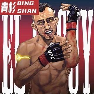 เสื้อยืดผ้าฝ้ายพิมพ์ลายขายดี เสื้อยืดแขนสั้น ผ้าฝ้ายแท้ พิมพ์ลาย MMA Comprehensive Fighting Tony Ferguson เข้ากับทุกการแ