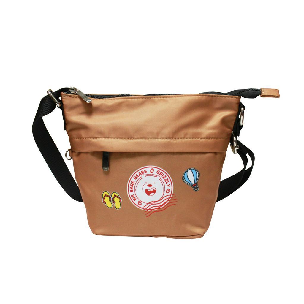 WE BARE BEARS sling bag กระเป๋าสะพายข้าง Size 16x20x12cm.  WBB18 157