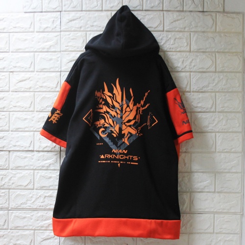 เสื้อมีฮู้ดแขนสั้น Arknian Arknights