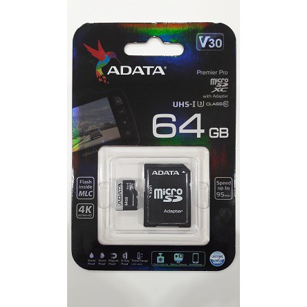 Adata MicroSD Premier Pro 64GB