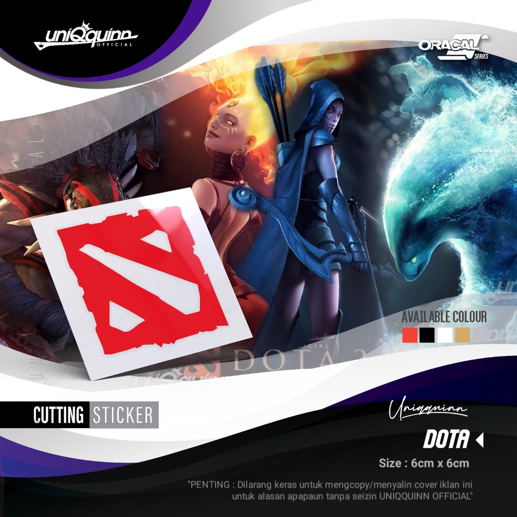 สติ๊กเกอร์ UQ Dota | ตัดสติ๊กเกอร์ Dota