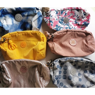 Kipling กระเป๋าเครื่องสําอาง ผ้าไนล่อน น้ําหนักเบา หลายสี K2134