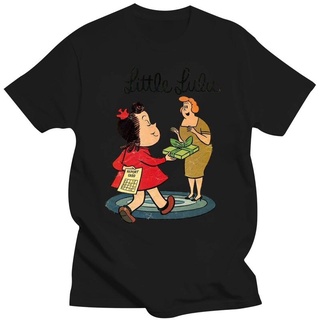 [COD]เสื้อยืด พิมพ์ลาย Little Lulu Fan สไตล์วินเทจ สําหรับผู้ชาย