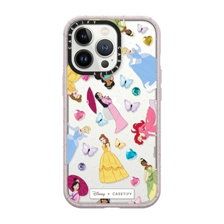 (พร้อมส่ง)13ProMax/13Pro/13 Casetify Disney Princess Medley Impact Crush Case