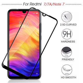 ฟิล์มกระจกนิรภัยเคสโทรศัพท์มือถือลายการ์ตูนสําหรับ Xiaomi Redmi Note 7 Note 7 6 . 3 " Redmi 7 6 . 26 " 7 A Redmi 7a Redmi 7a 5 . 45 "