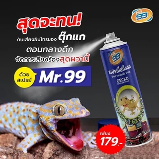 ไล่จิ้งจก ไล่ตุ๊กแก MR.99 สเปรย์ ขนาดสุดคุ้ม 200 ml.