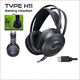 👍🏼หูฟังเกมมิ่ง👍🏼 EGA TYPE H11 เสียงดี ของแท้ Gaming Headset หูฟังคอม สาย USB ระบบเสียง 7.1 Surround ประกันศูนย์ 2 ปี