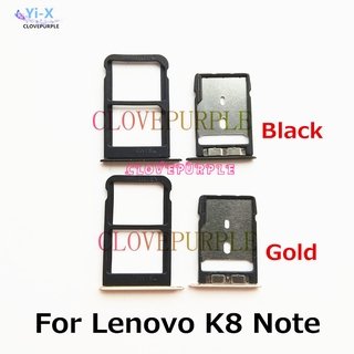 อะแดปเตอร์ถาดซิมการ์ด Sd Card สําหรับ Lenovo K8 Note 1 ชุด