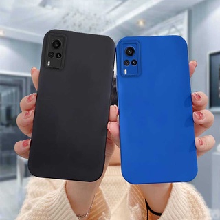 สีดำ สีน้ำเงิน สีทึบ เคส Samsung A51 A32 A52 A12 A03S A10S A50 A20S J7 Prime A02S A20 A72 A50S A10 A30S A52S A30 M12 M10 M01S A54 A15 A16 A9 A5 Y12 Y20 A12 เคสโทรศัพท์มือถือแบบนิ่ม