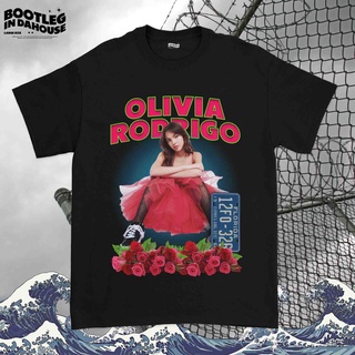 เสื้อยืดผ้าฝ้าย เสื้อยืด ลาย Olivia Rodrigo สําหรับผู้ชาย