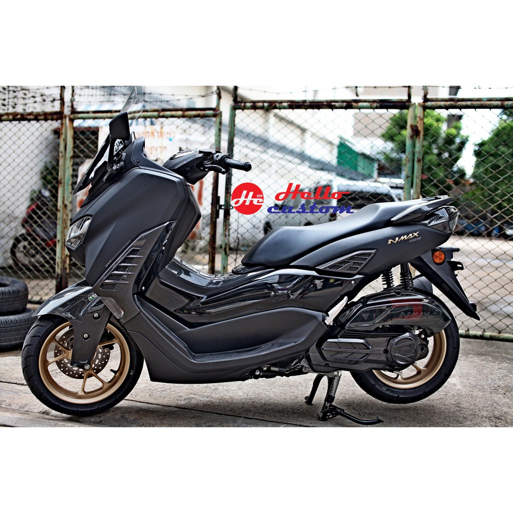 ครอบกรอง ใส สีสโมค NEW NMAX 2020-2024 / Aerox 2021-2024  Nmax 2025 *ใส่ตัวสแตนดาส - รูปที่ 2