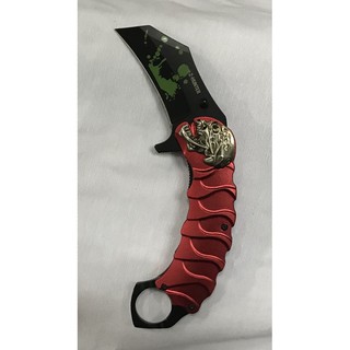 [Karambit]มีกพก มีดกรงเล็บ มีดคารัมบิต มีด มีดใบตาย มีดควง มีดอเนกประสงค์Claw knife Pocket knife Hiking