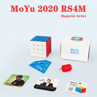 [Picube] Moyu RS4M 2020 ลูกบาศก์แม่เหล็ก 4x4x4 4x4 2020 RS3M 3x3x3 3x3 Cubo Magico RS4 M RS3 M