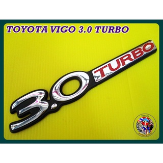 โลโก้ ตัวหนังสือ  - With for TOYOTA VIGO 3.0 TURBO LOGO BADGE EMBLEM