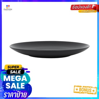 จานบัวเซรามิก 9.5" KECH LANZO BLACKCERAMIC COUPE PLATE KECH LANZO 9.5IN BLACK