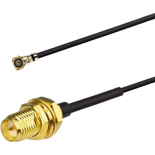 RP-SMA Female to MHF4 IPX4 IPEX4 Ipex Connector Pigtail WiFi Antenna Extension Cable