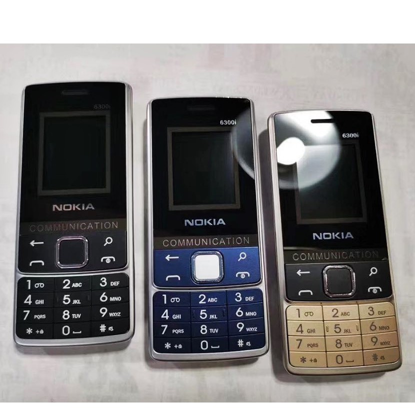 โทรศัพท์มือถือ NOKIA  PHONE 6300  (สีดำ) 3G/4G รุ่นใหม่  โนเกียปุ่มกด