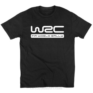 เสื้อยืดแขนสั้น พิมพ์ลายโลโก้ Wrc Fia World Rally Championship สําหรับผู้ชายS-5XL