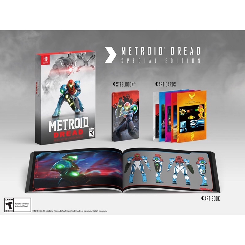 [พร้อมส่ง]Nintendo Switch : Metroid Dread Special Edition [US ASIA]
