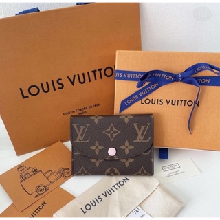 New LV card holder ชมพู ของแท้ 100% ค่ะ ไม่ขายของปลอมค่ะ