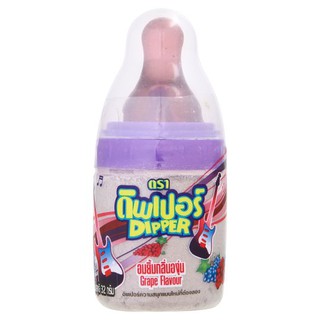 🔥*พร้อมส่ง*🔥 ดิฟเปอร์ อมยิ้ม กลิ่นองุ่น 32กรัม Dipper Lollipop Grape Flavor 32 grams