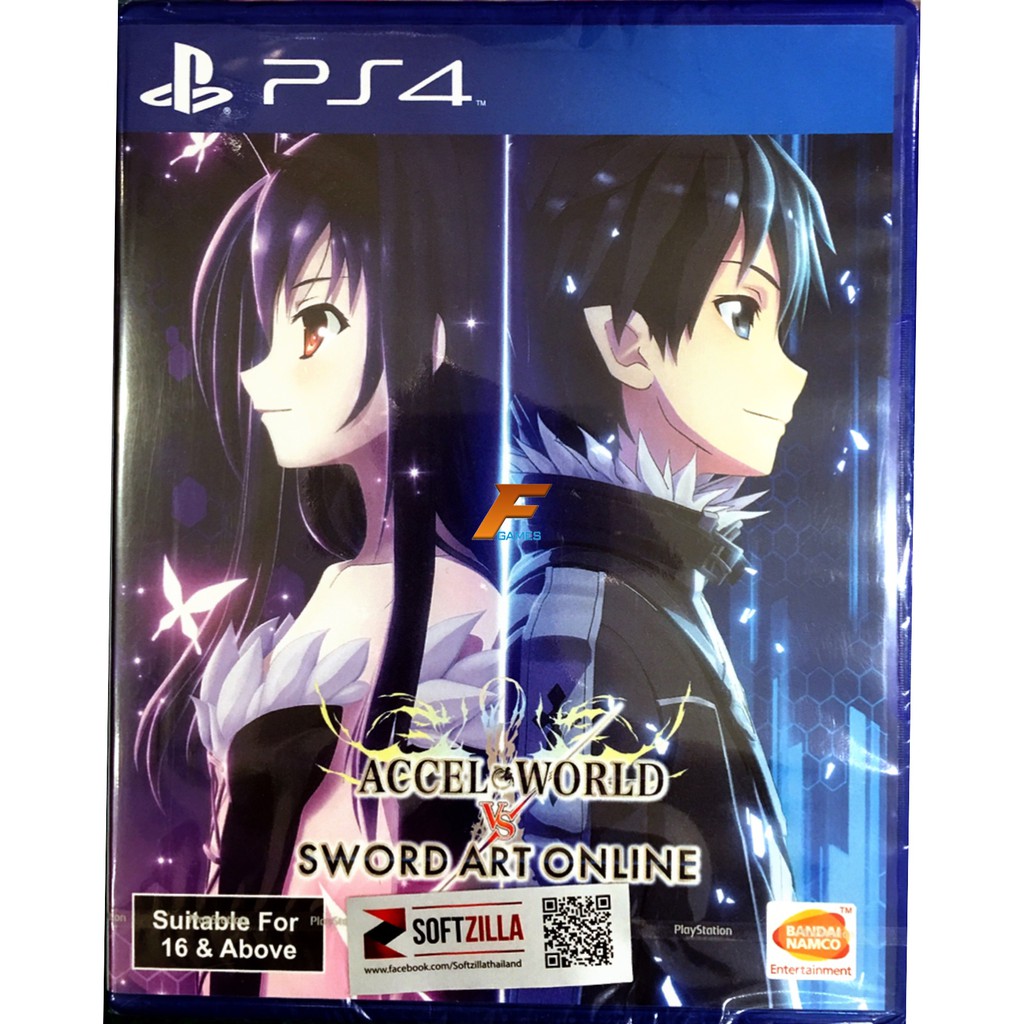 PS4 Accel World VS. Sword Art Online (Zone3/Asia)( English ) แผ่นเกม ของแท้ มือ1 มือหนึ่ง ของใหม่ ในซีล แผ่นเกมส์