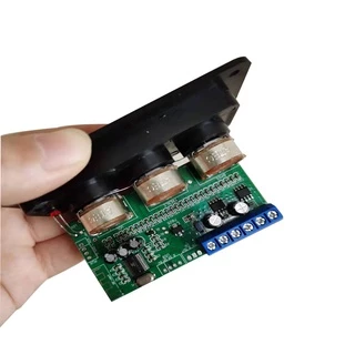 แอมป์จิ๋ว Bluetooth5.0 สเตอริโอ 2×20W ปรับเสียงเบสสูงและต่ำ 12V-18V 3A บอร์ดขยายเสียงดิจิตอล แอมป์จิ๋วบลูทูธ