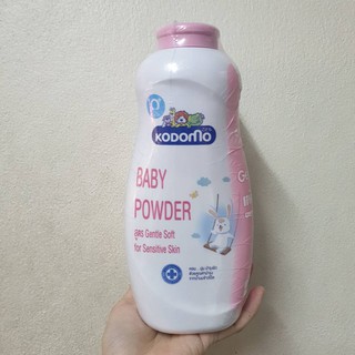 🔥ยอดนิยม!! โคโดโม แป้งเด็ก กลิ่นเจนเทิล ซอฟท์ สีชมพู 400 กรัม แพ็ค 2 กระป๋อง Kodomo Gentle Soft Baby Powder 400 g x 2