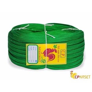 เชือกถักแบน 4หุน 6หุน รัดของ 2.0kg 2.5kg (ยกม้วน) เชือกเปล แค้มปิ้ง อเนกประสงค์